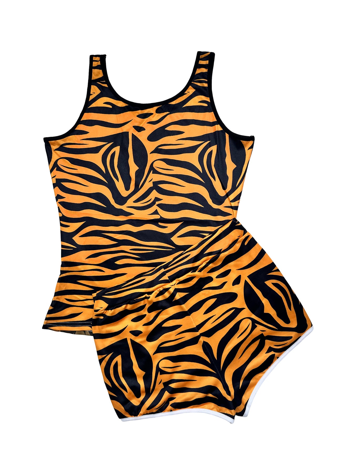 Women's clothing sexy tight fitting print vest shorts two-piece set 22