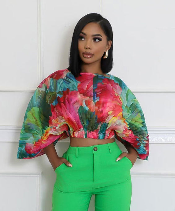 Casual Print Women's Top Fashion Wear 3