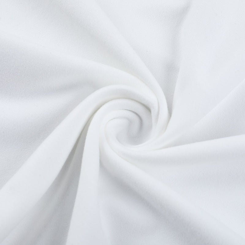 Women Lace Patchwork Lace-Up Strapless Dress 14