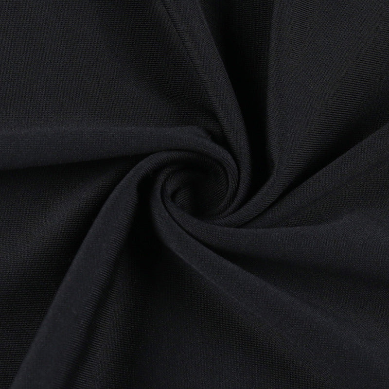 Sexy Strapless Hollow Bodycon Slim Long Party Dress 21