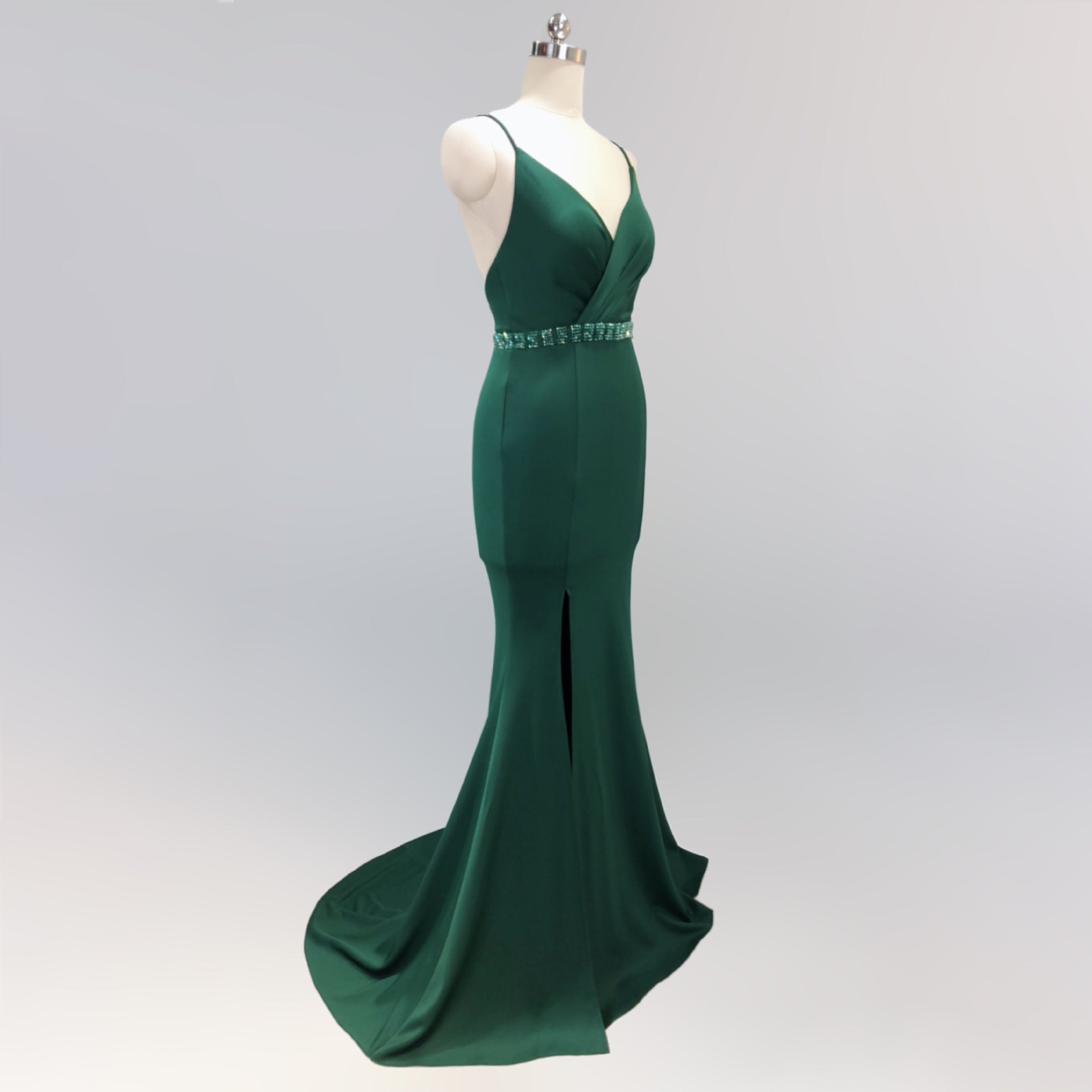 Trailing sexy slim evening dress Slim Fit Bodycon annual meeting host party club evening dress 34