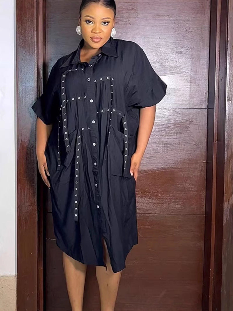 Africa Summer Short Sleeve Plus Size Loose Casual Top 10