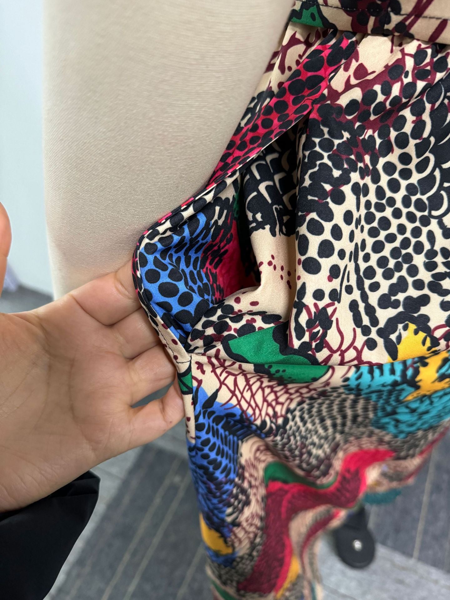 Women Sexy Printed Top and Loose Wide Leg Pants Two-piece Set 13