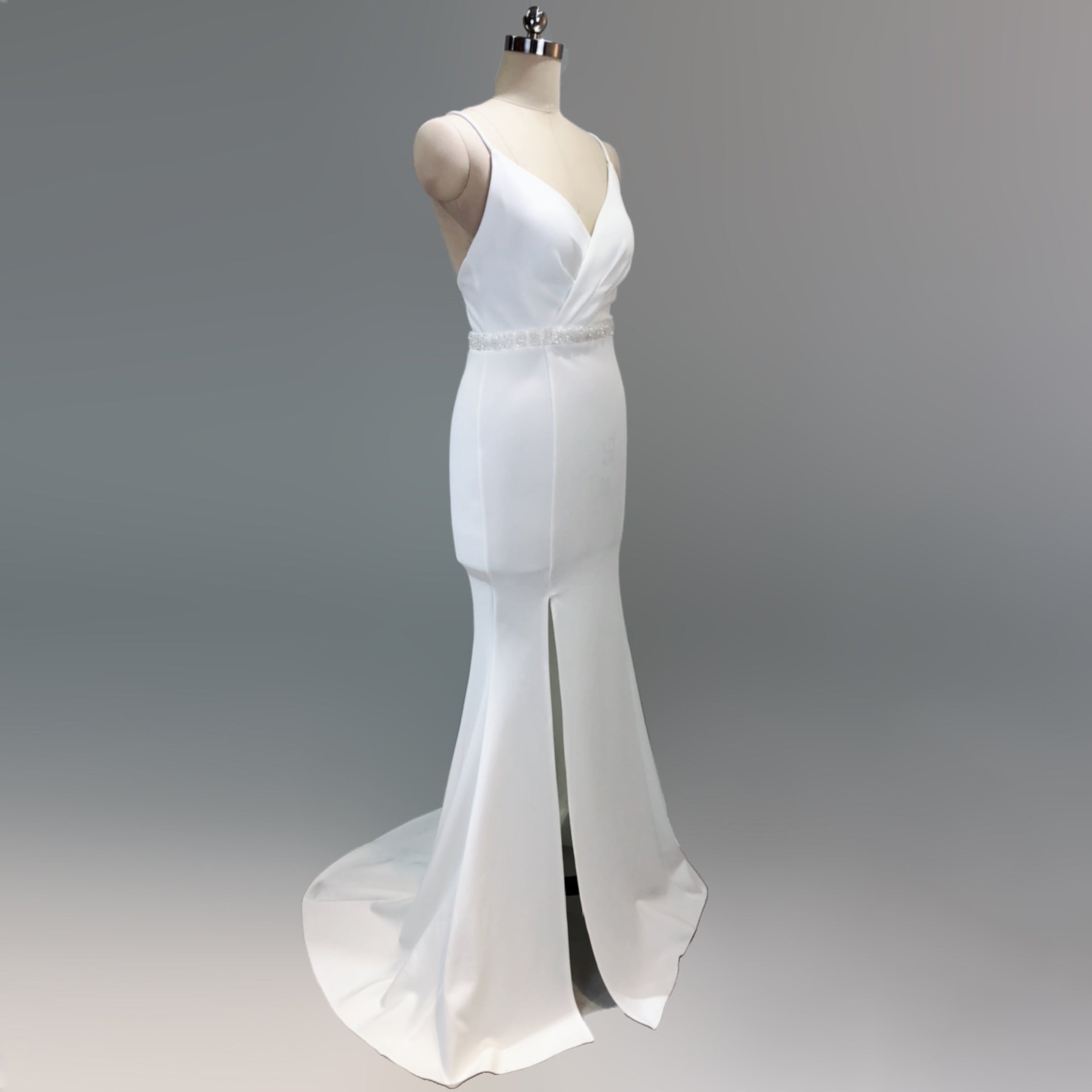 Trailing sexy slim evening dress Slim Fit Bodycon annual meeting host party club evening dress 37