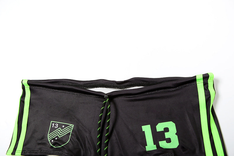 Spring Summer Women's Sexy Halter Neck Tie-Dye Printed Bikini Two-Piece Set 13