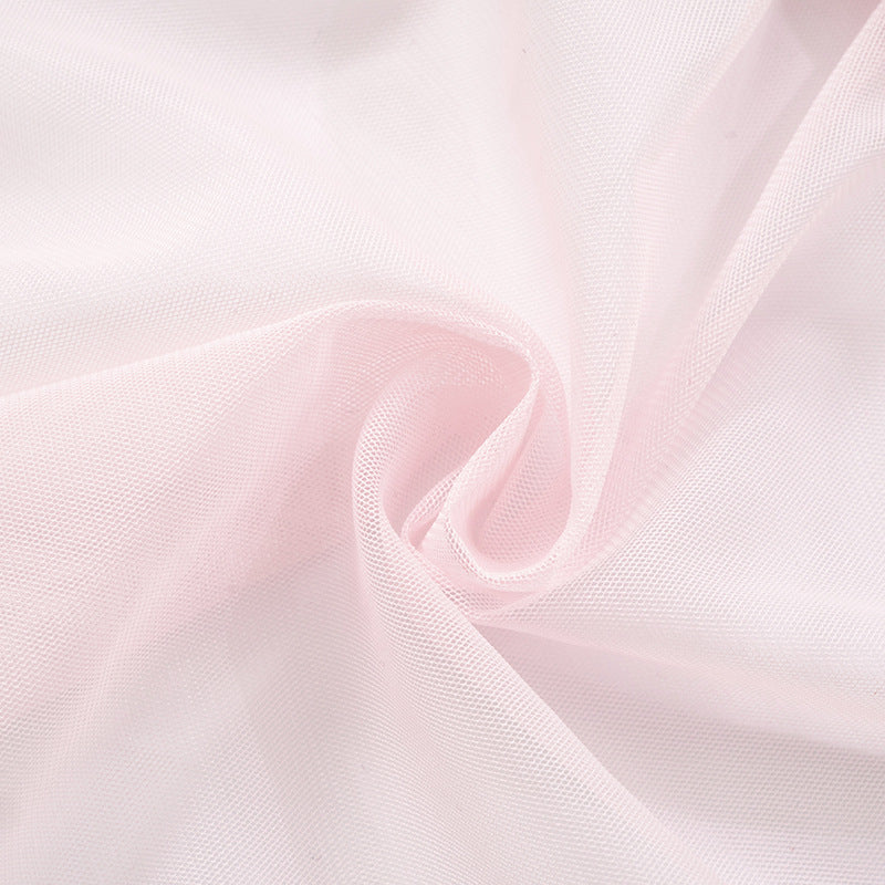 Women Strapless Flower Ribbon Slit Dress Tailed Maxi Dress 19