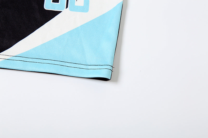 Women Fall Streetwear Sexy Crop Top and Skirt Two-Piece Set 19