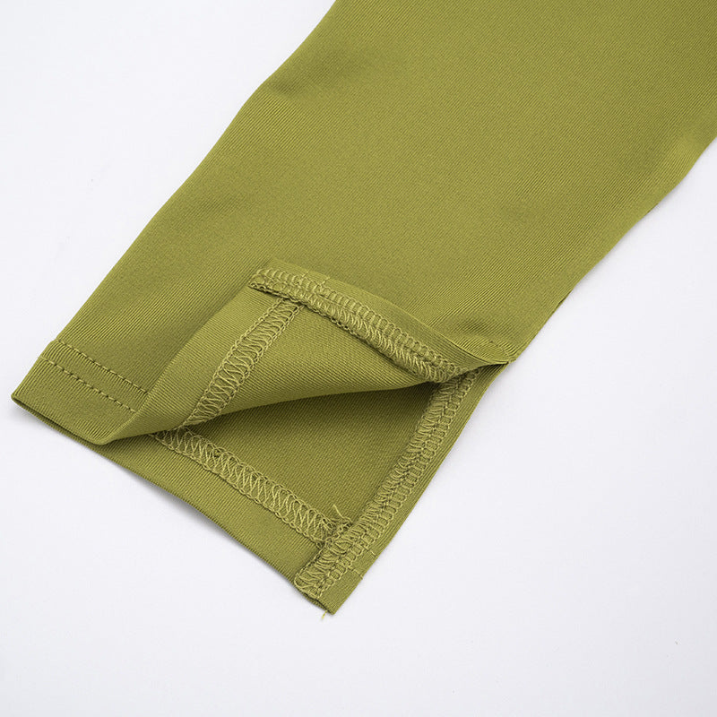 Women's Turn-Down Collar Button Long Sleeve Bodycon Short Dress 24