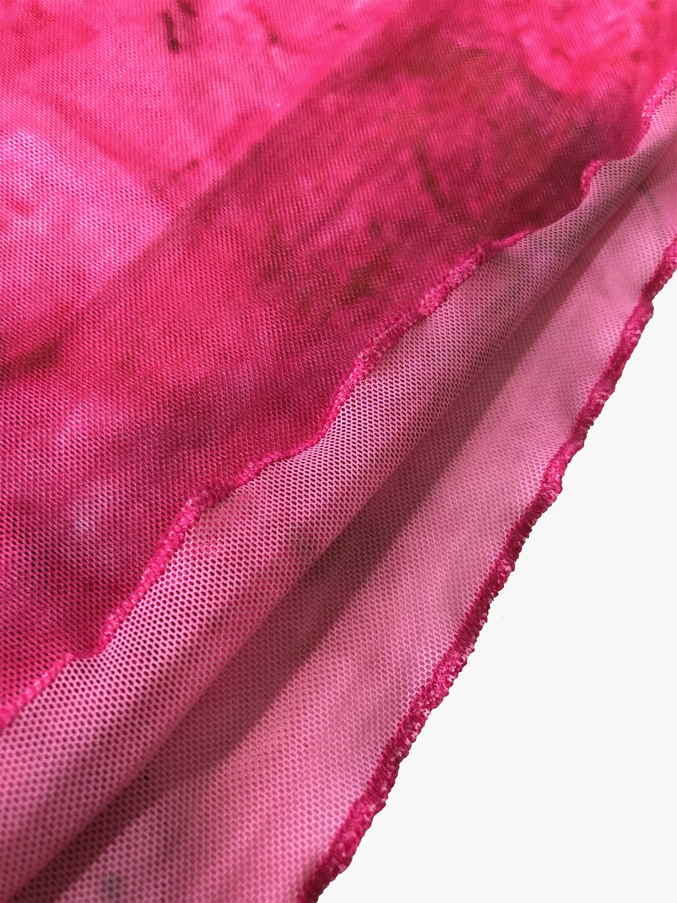 Women Two Mesh Sexy Camisole Top and Irregular Slit Skirt Two-Piece Set 17