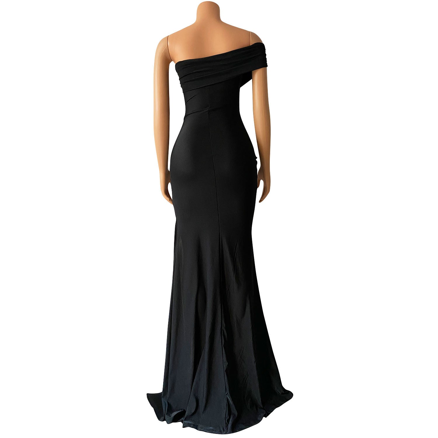 Autumn and winter women's fashion sexy Tight Fitting pleated swing dress 13