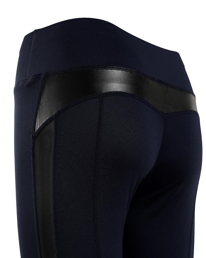 Women's Mesh Patchwork Slim Tight Leggings 4