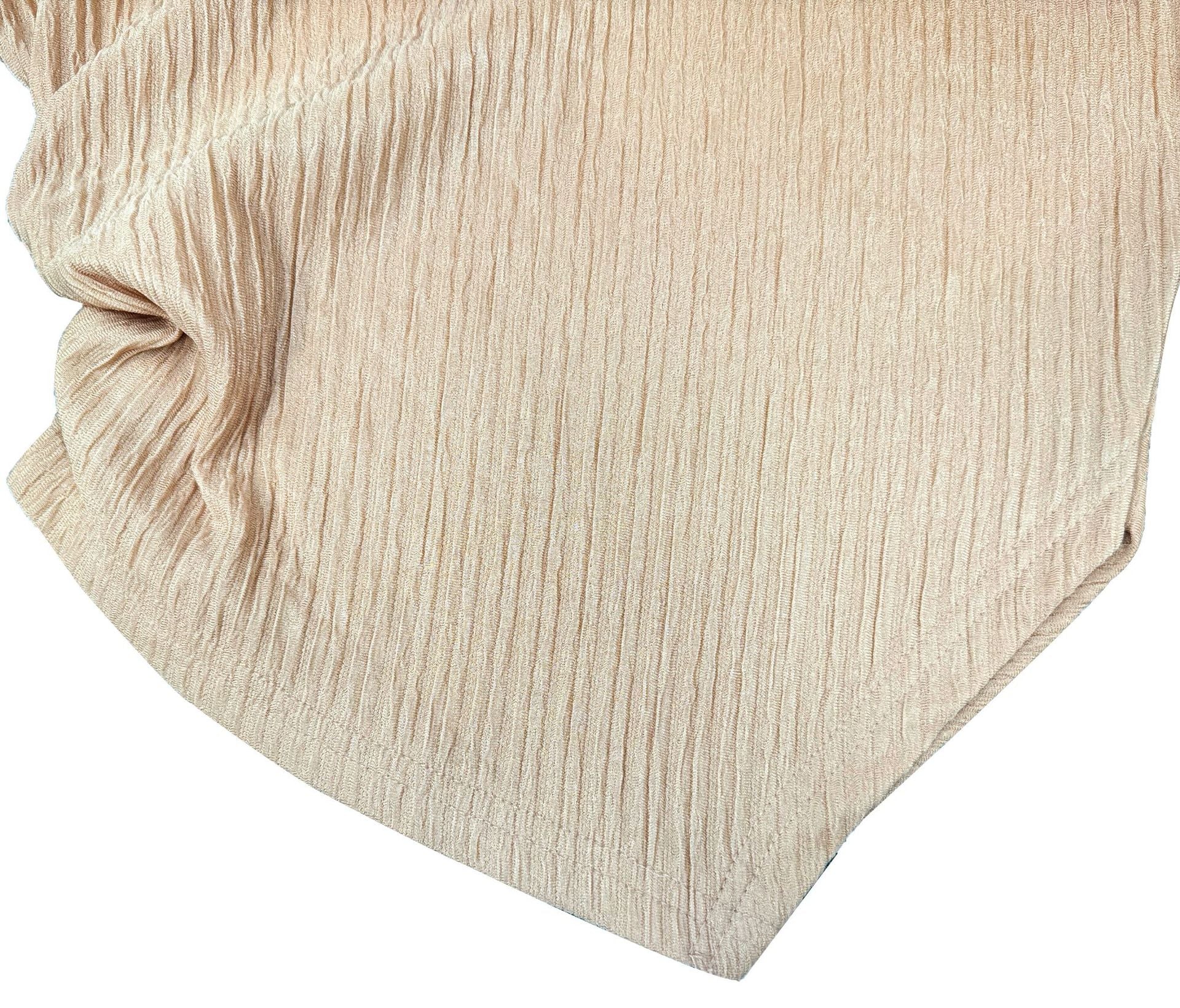 Elegant And Sexy Chic Solid Color Slash Shoulder Top  Pleated Fishtail Skirt Two Piece Set 14