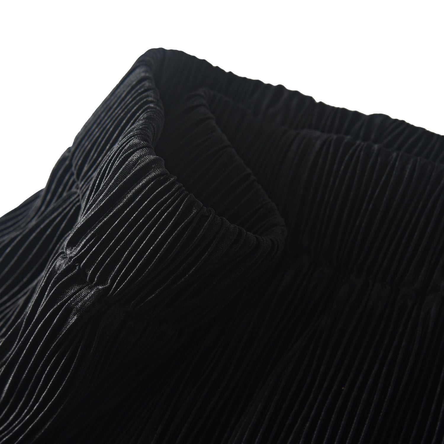 Women Loose Solid Long Sleeve Top and Wide Leg Pants Two-piece Set 12