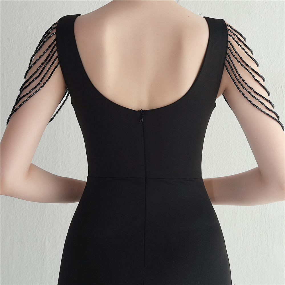 Beaded Gown Dinner Prom Long Evening Dress 21