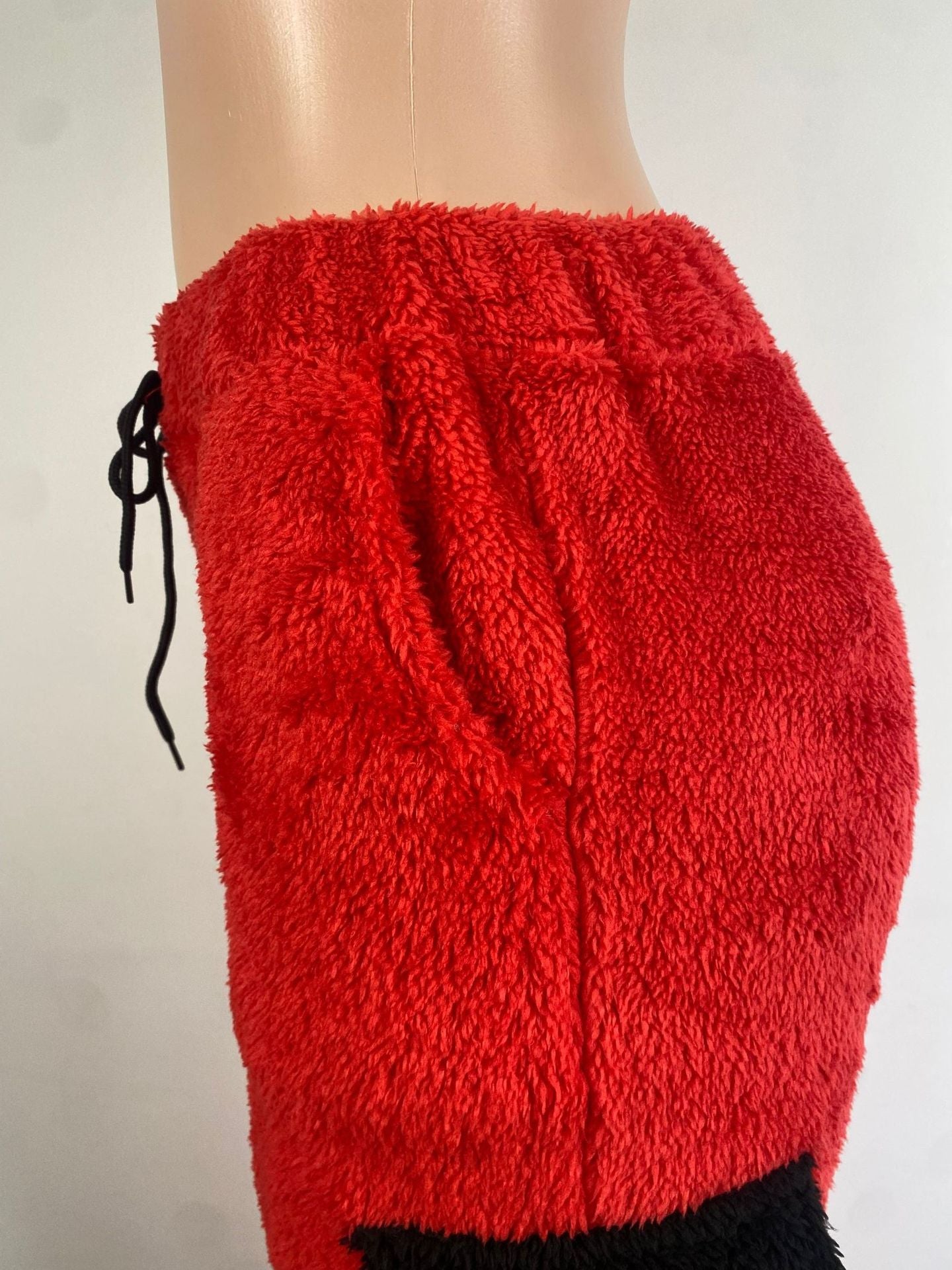 Women's Autumn Winter Fashion Slim Fleece Casual Trousers 18