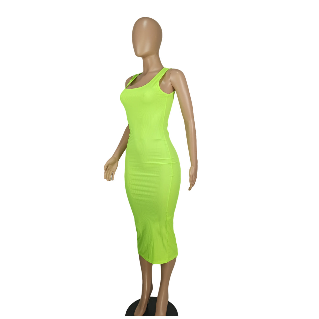 Women Sexy Ribbed Sundress 12