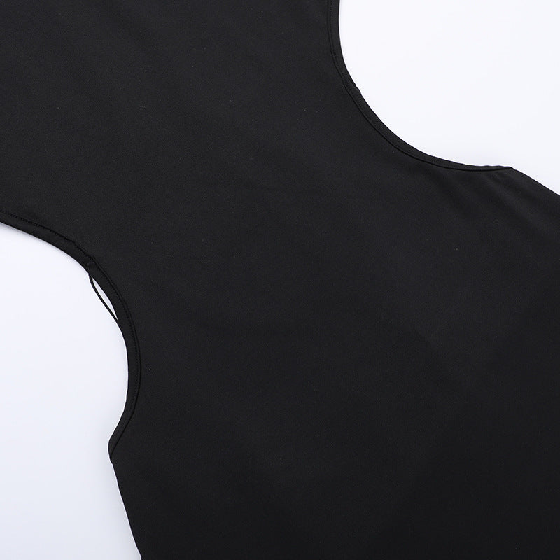 Women Sexy Backless Bow Dress 15