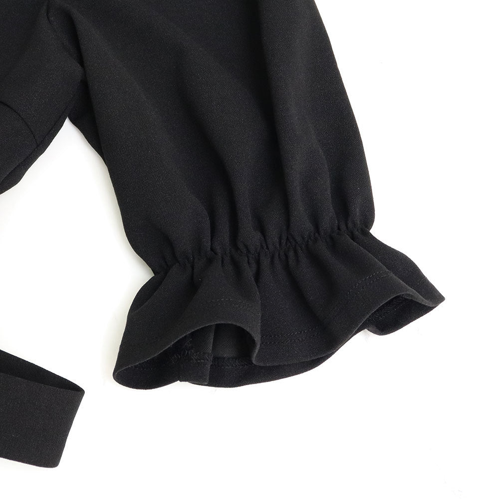 Chic Deep V High Waist Tie Career Women's Jumpsuit 8