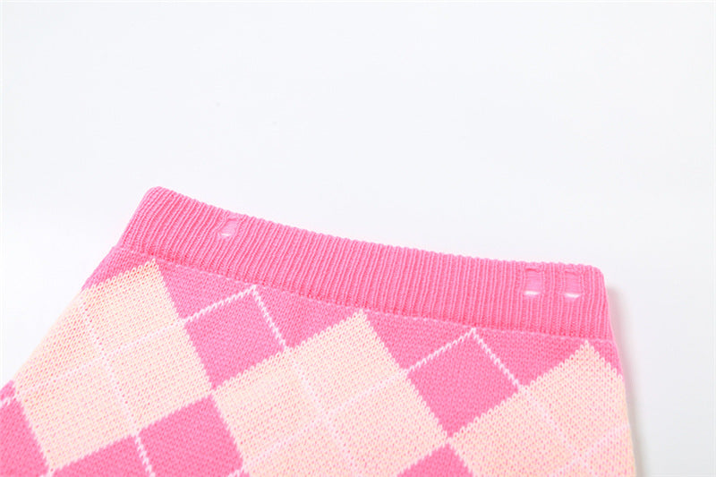 Autumn Women's Fashion Contrast Color Tassel Jacket High Waist Slim Shorts Two Piece Set For Women 24