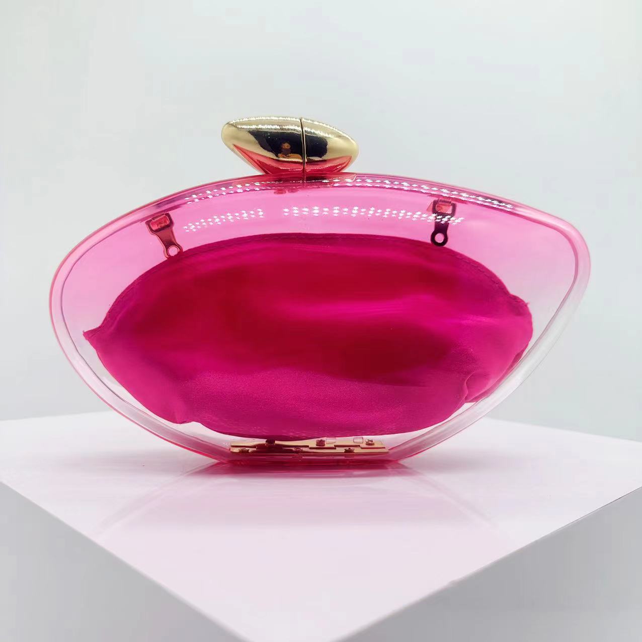 Transparent Fashion Bag Acrylic Evening Clutch for Women 3