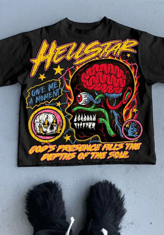 American cartoon graphic t-shirt