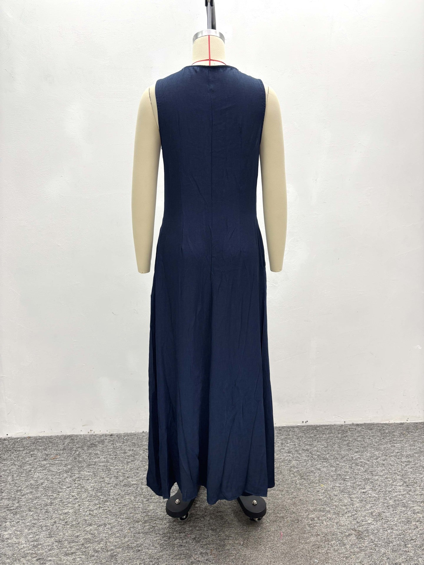 Women's Summer Fashion African Sexy V-Neck Maxi Dress 5