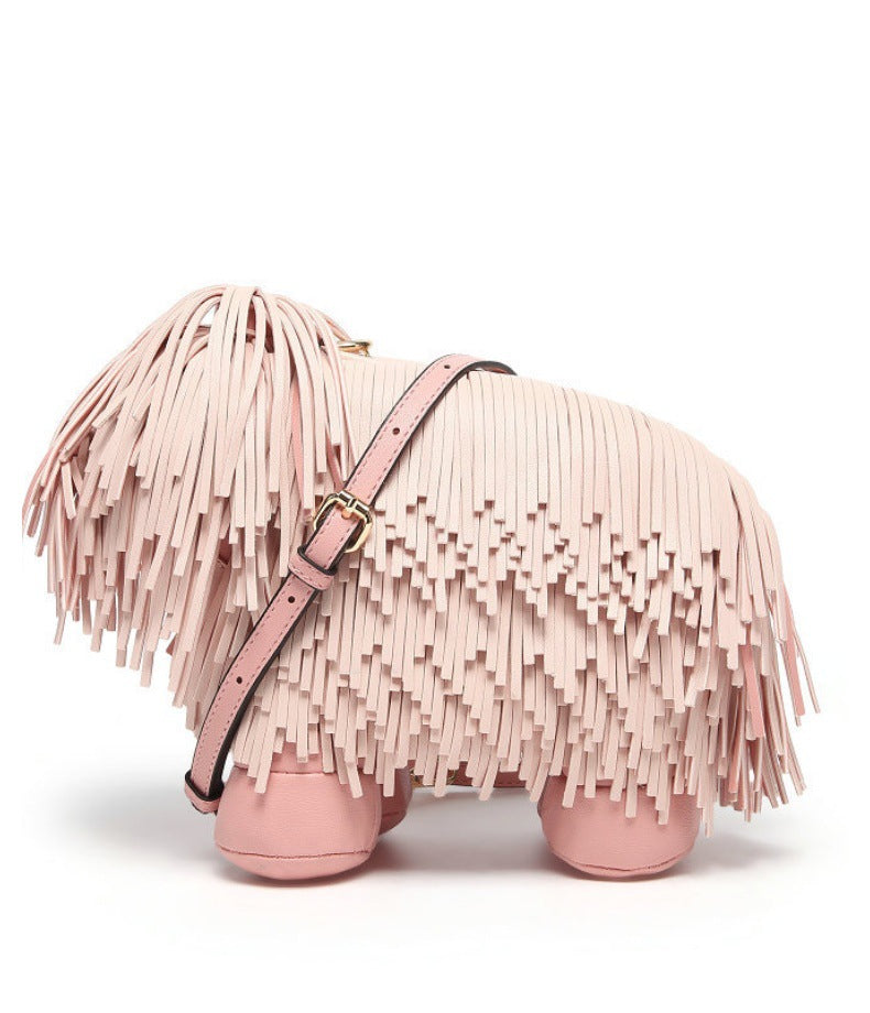 Crossbody Popular Bag Chow Dog Pet Shape Bag Puppy Bag 5