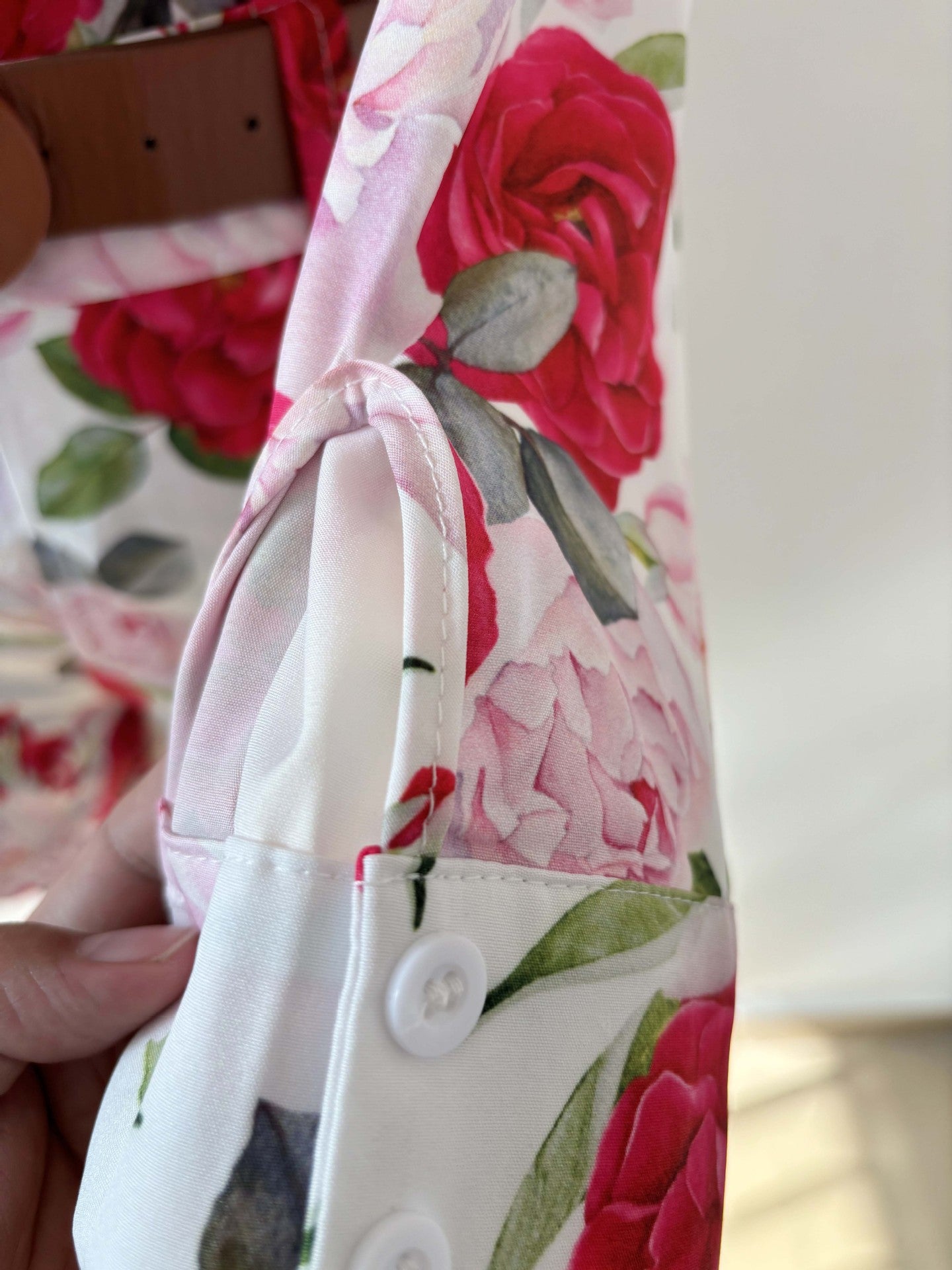 Women's Printed Long Sleeve Shirt Shorts Fashion Women's Two Piece Set 23