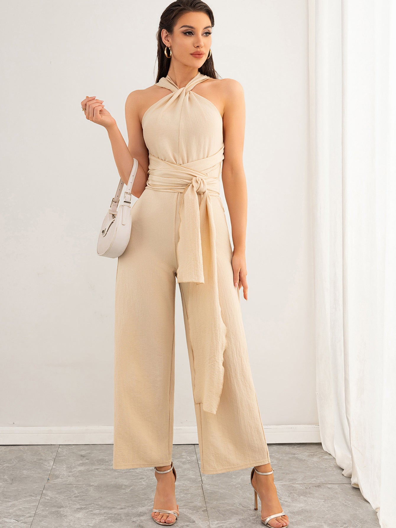 Women Sexy Backless Jumpsuit 4