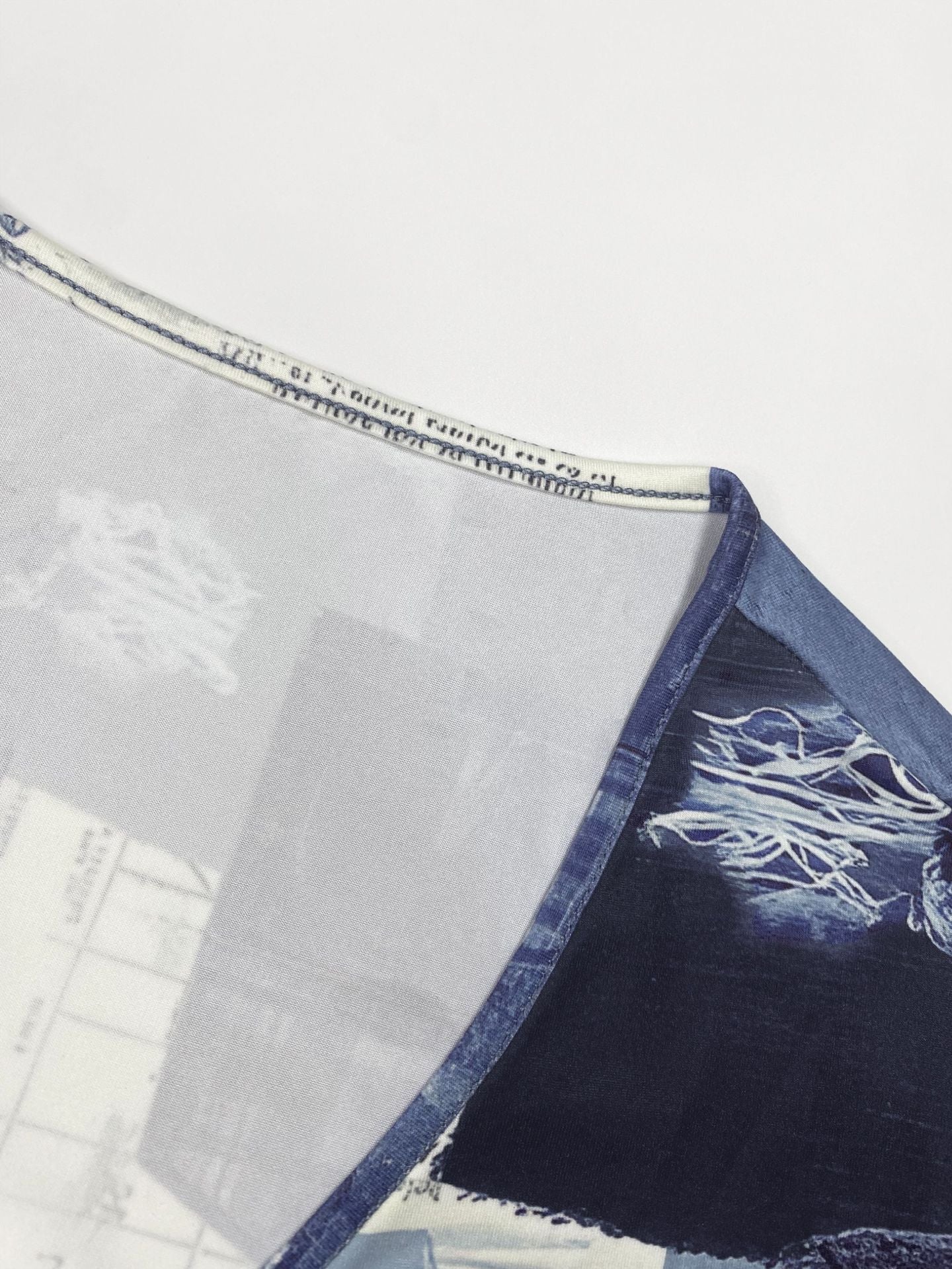 Plus Size Women Printed V-Neck Dress 7