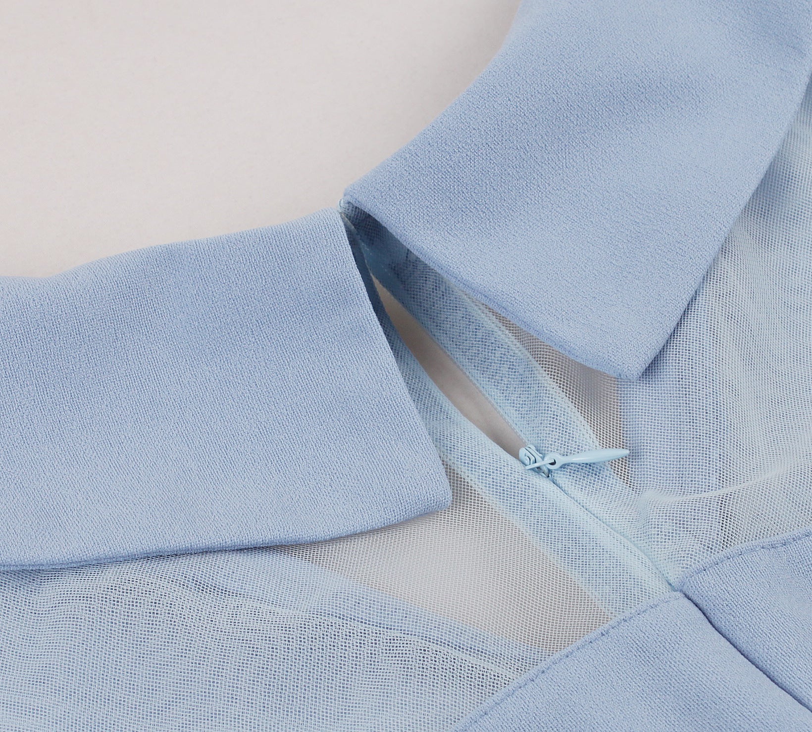 Women's Slim Waist Turndown Collar Bow Short Sleeve Chic Elegant A-Line Dress 19