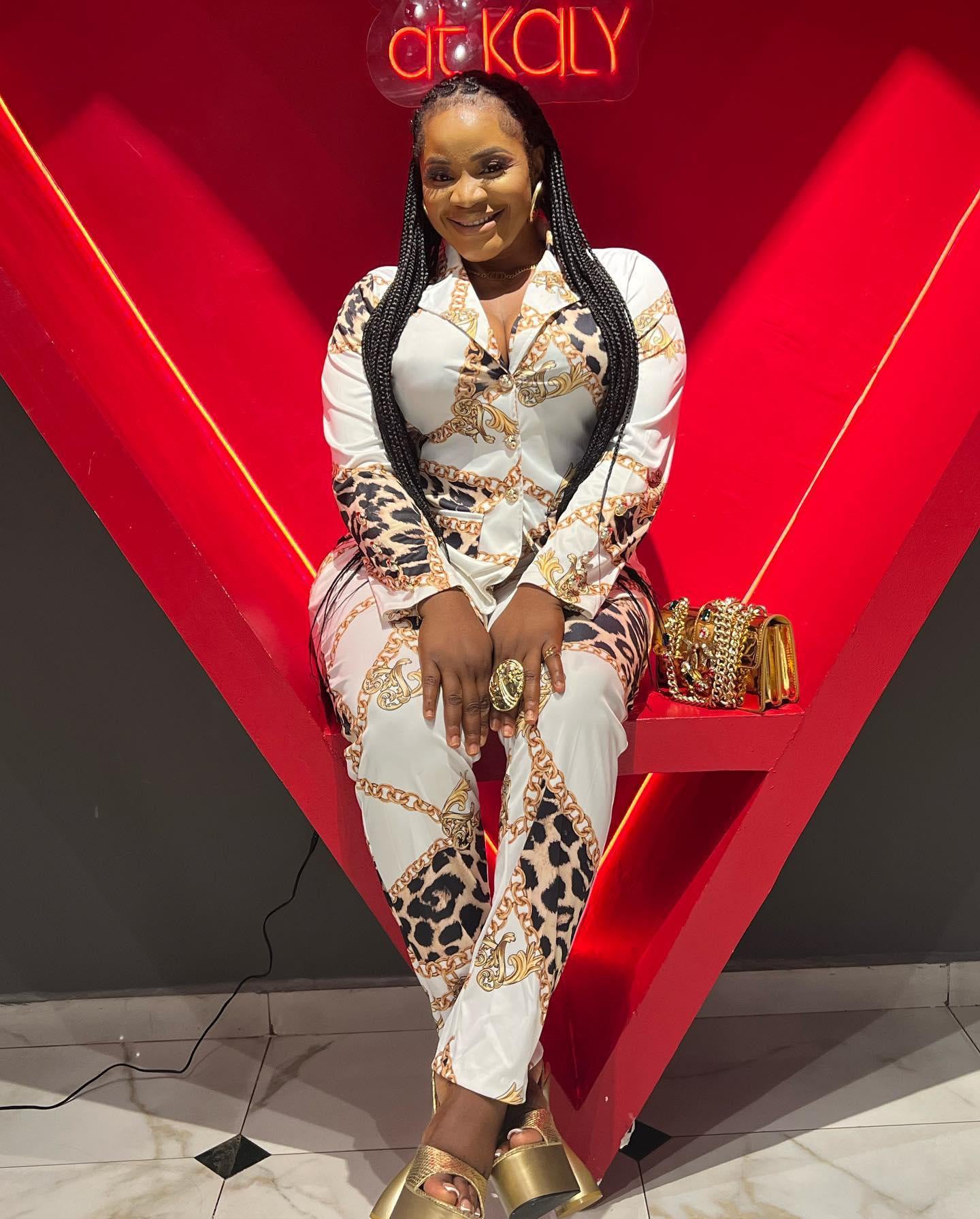 Women's Autumn Fashion Chain Print Chic Blazer Two-Piece Set