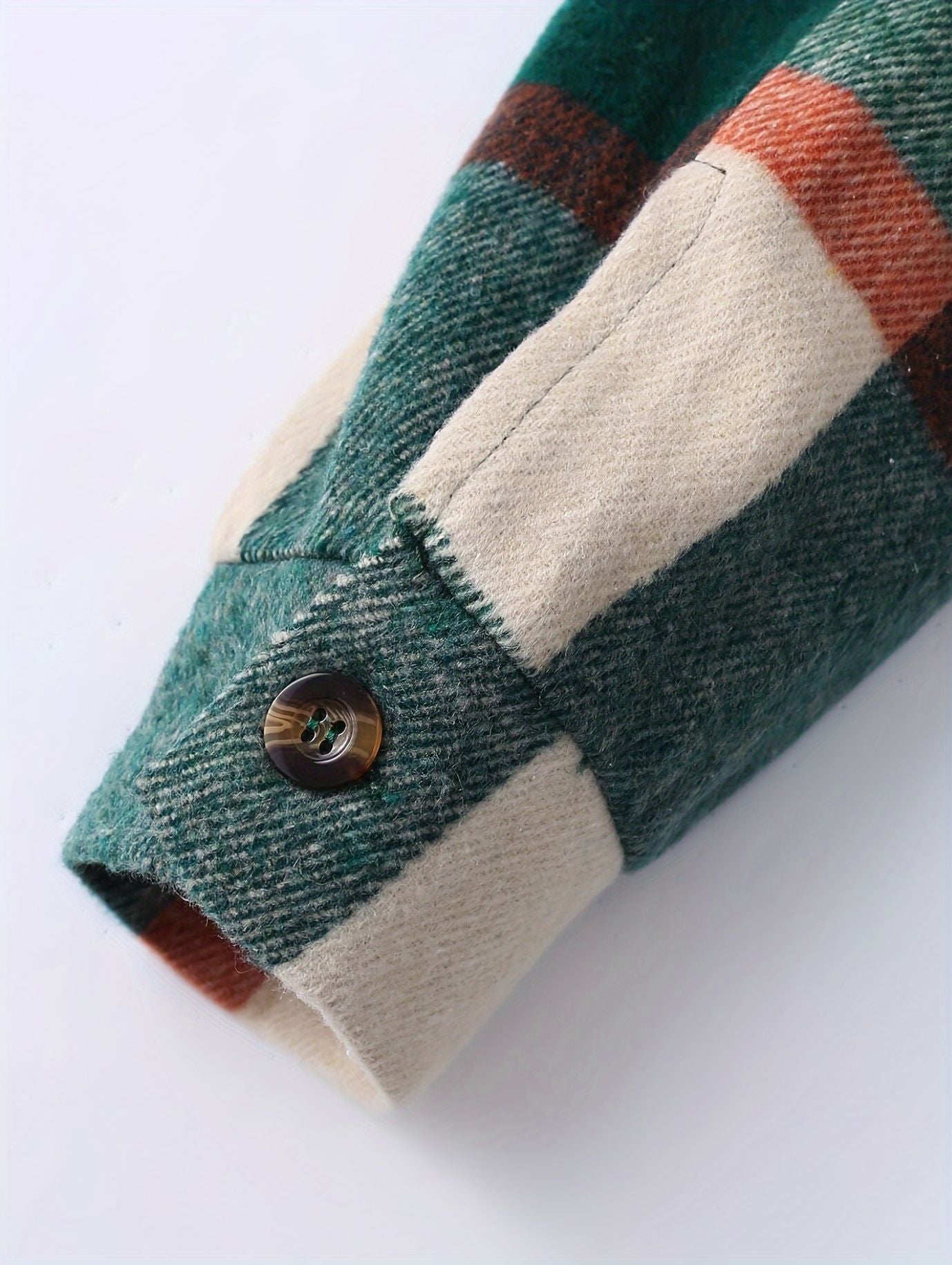 Women Autumn/Winter Plaid Shirt Jacket 6