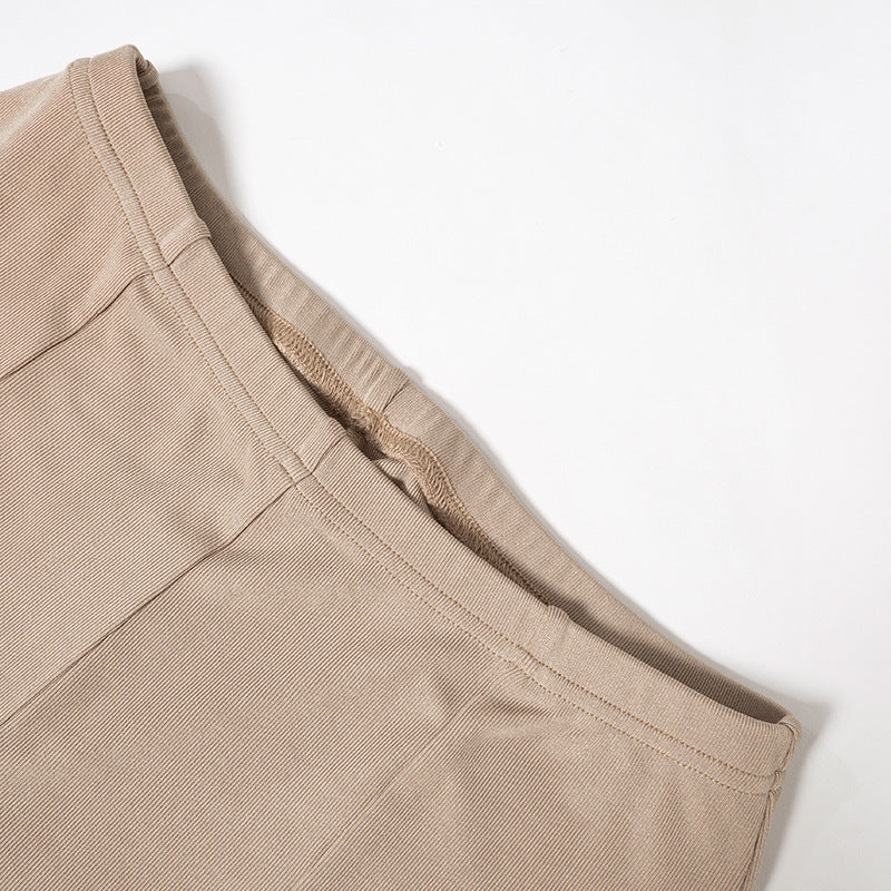 Women's Autumn And Winter Tight Fitting Hooded Long Sleeve Top And Pants Casual Two Piece Set 16