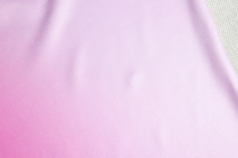 Sexy Round Neck Gradient Print Long Sleeve Slim Bodycon Women Dress 16