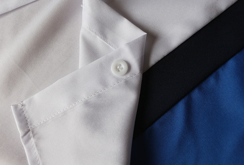 Women Casual Long Sleeve Color Block Shirt 30