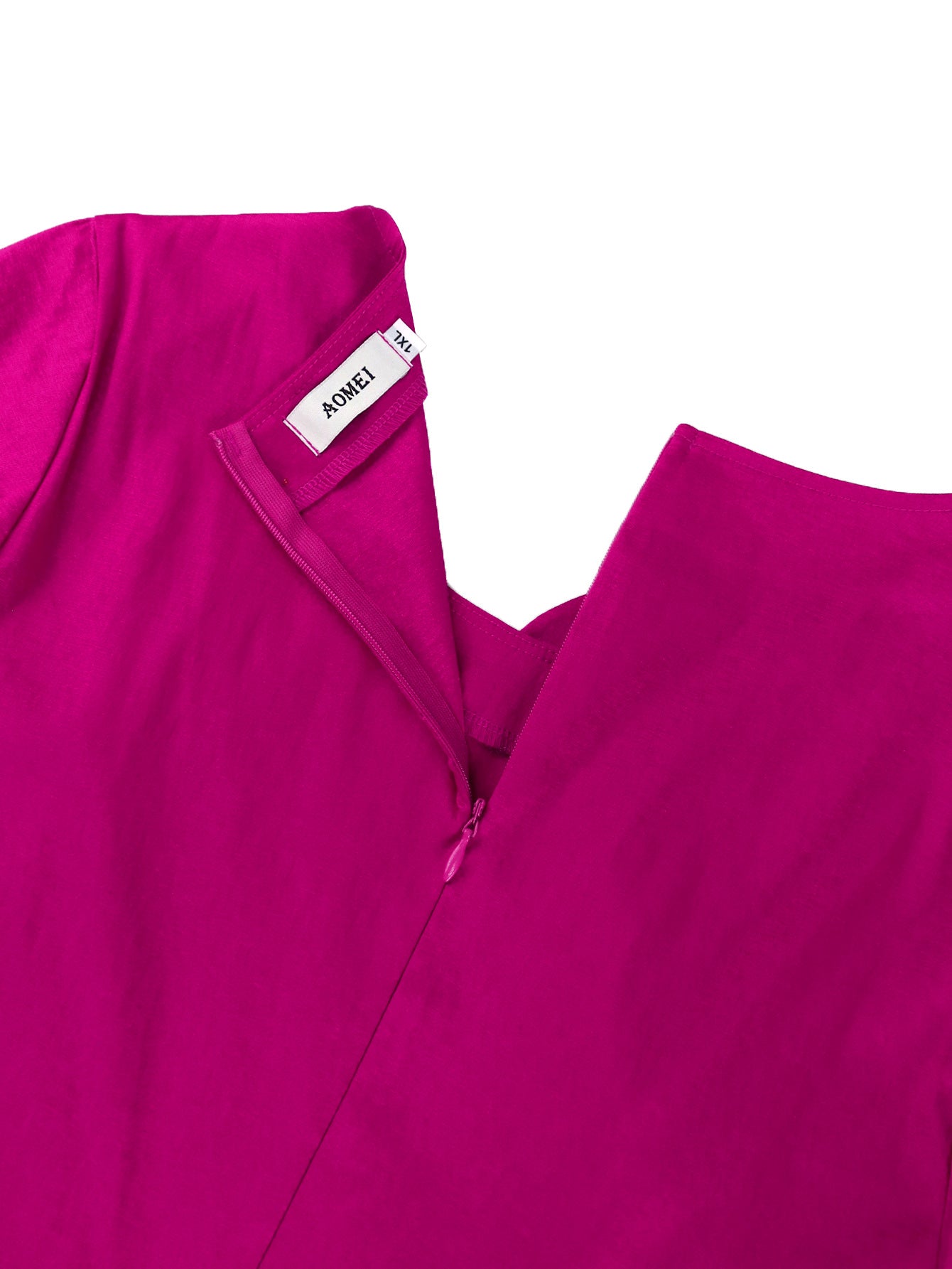 Plus Size Women beaded long-sleeved dress 10