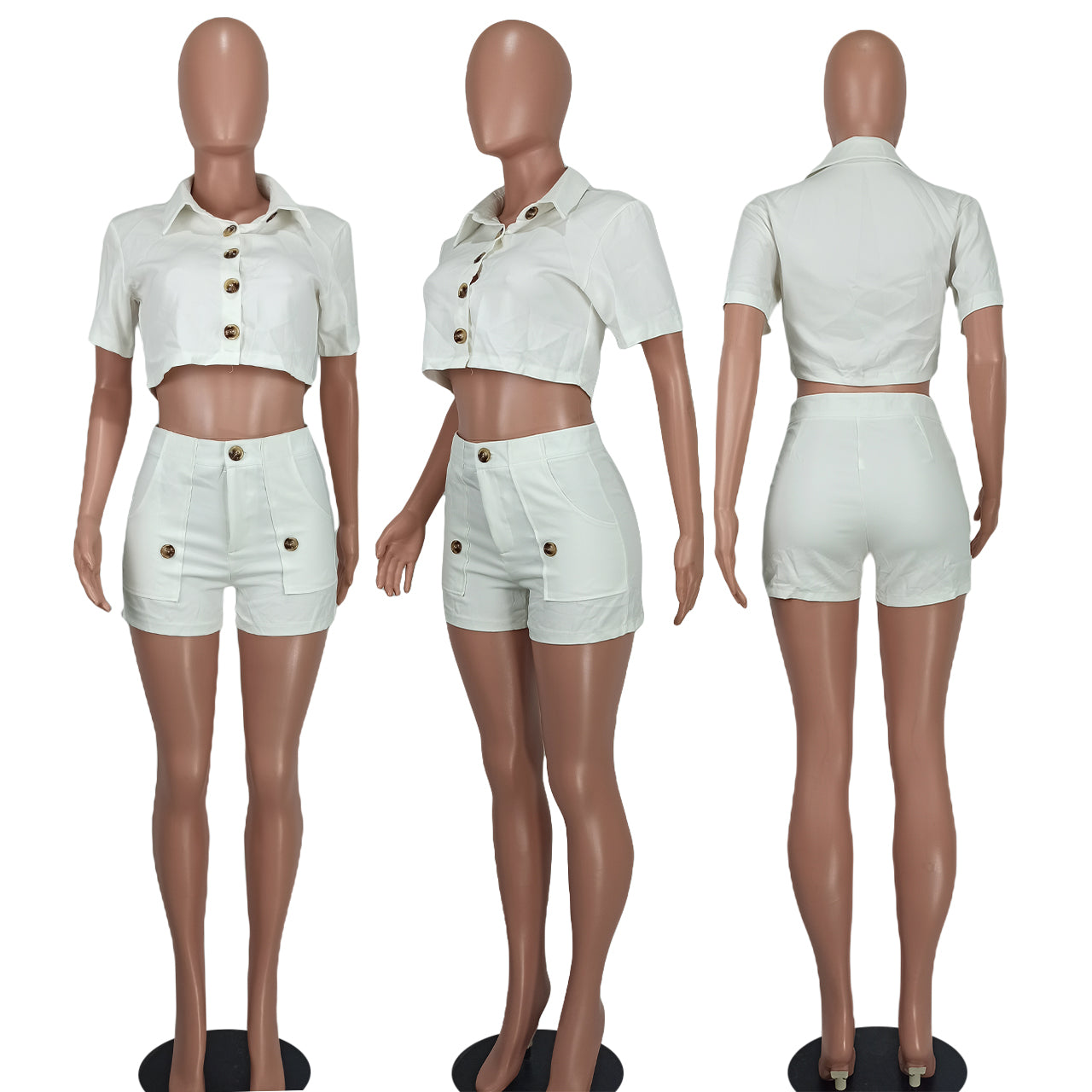 Women's Fashion Casual Cardigan Two-Piece Set 12