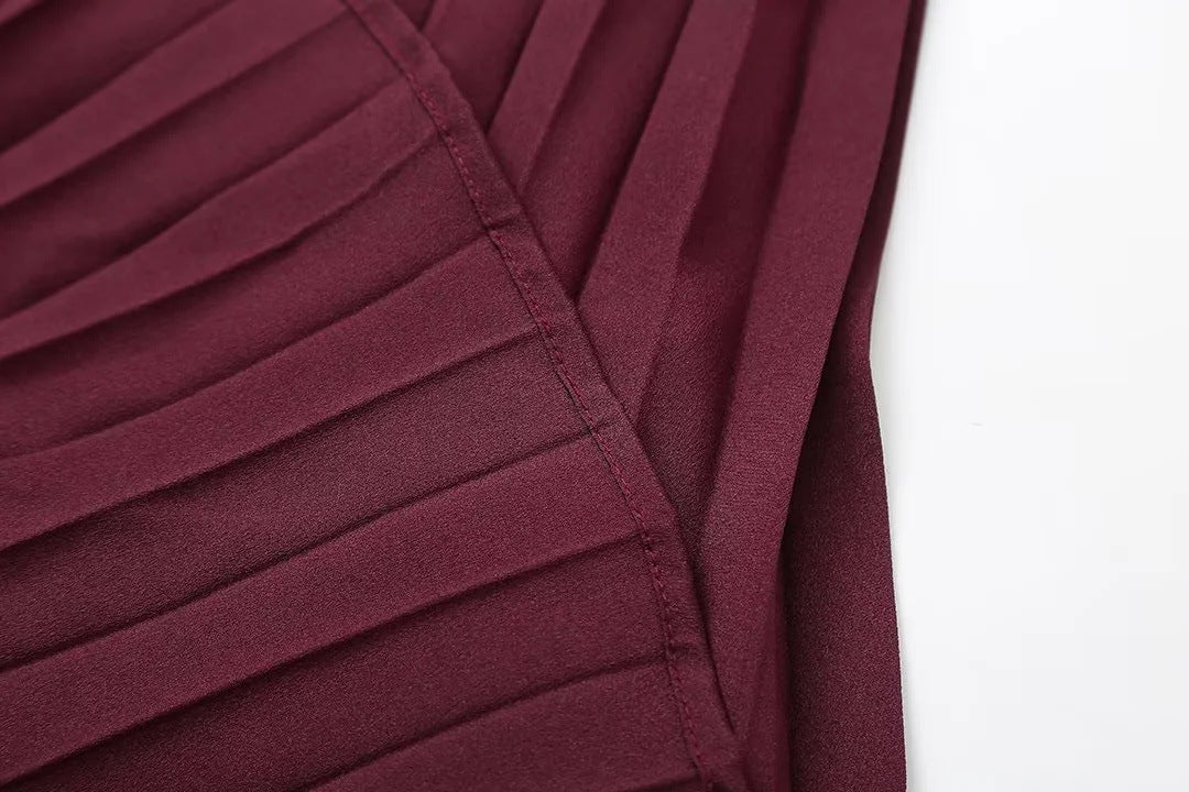 Women casual Knitting Patchwork skirt 25