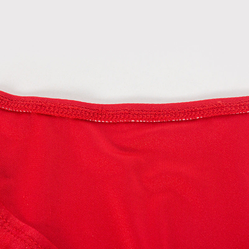 Women Autumn SolidV Neck Long Sleeve Sexy Jumpsuit 12