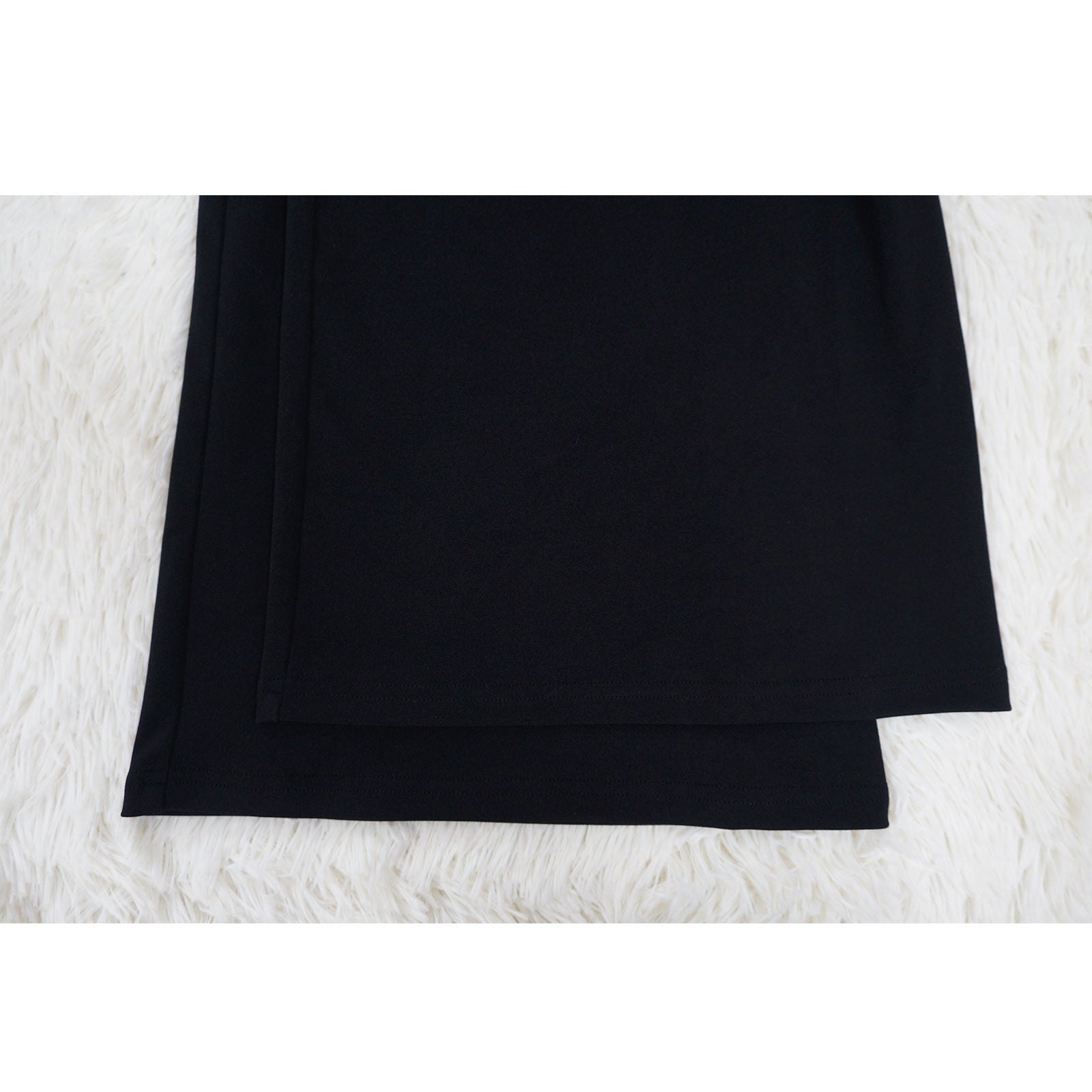 Women's Sexy Slim Waist Contrast Patchwork Long Sleeve Wide Leg Jumpsuit 24