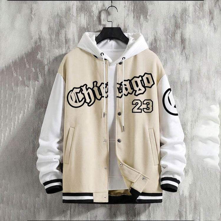Spring And Autumn Trendy American High Street Young Men's Baseball Uniform Jacket Men's Loose Casual Coat 9
