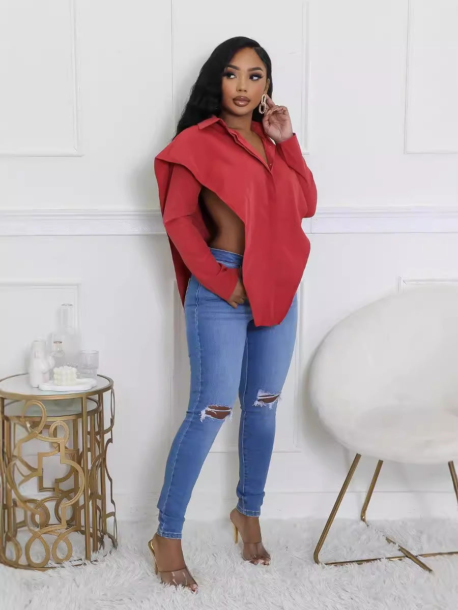 Women Sexy Casual Shirt 5