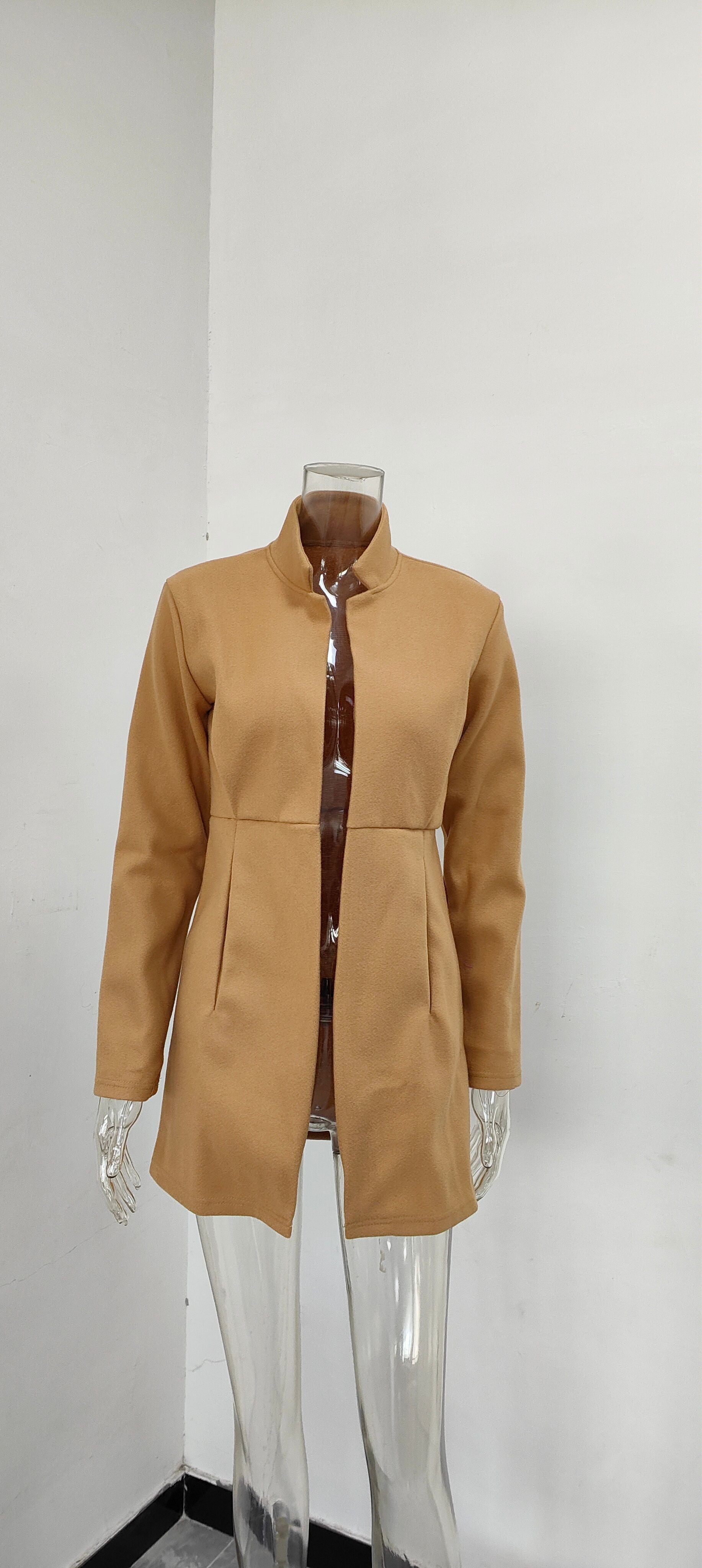 Women Long Sleeve Pocket Jacket 19
