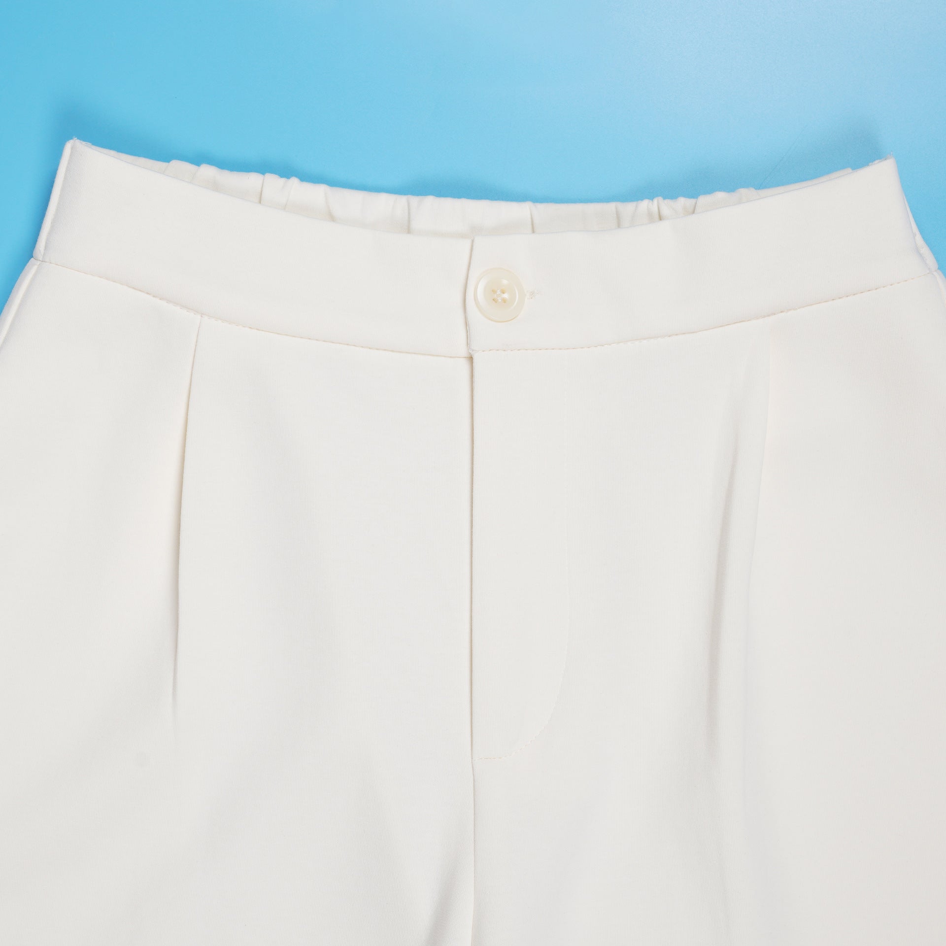 Women's Elegant Career Color-Blocking Turndown Collar Casual Suit Two-Piece Set 38