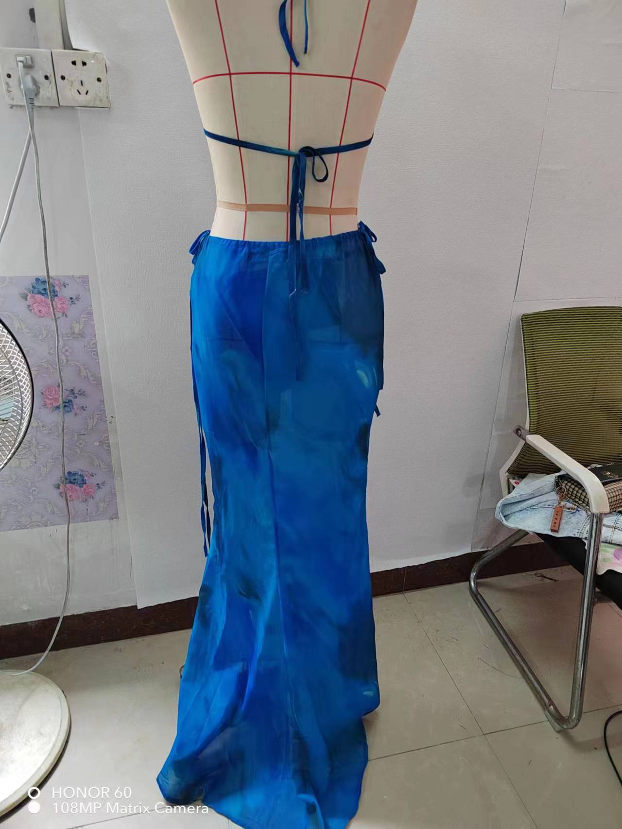 Printed Sexy Bikini Lace-Up Skirt Casual Set 20