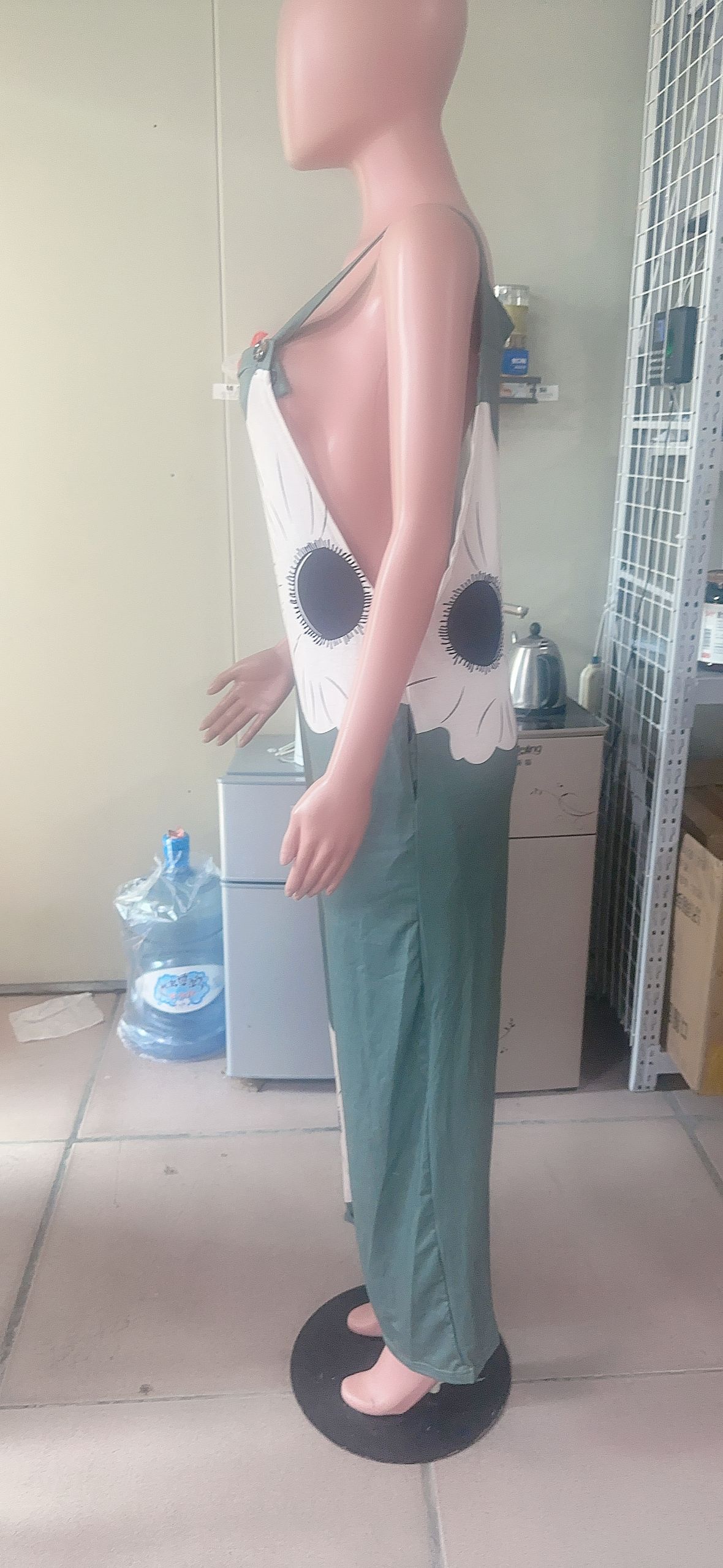 Women Summer Print Retro Sleeveless Jumpsuit 20