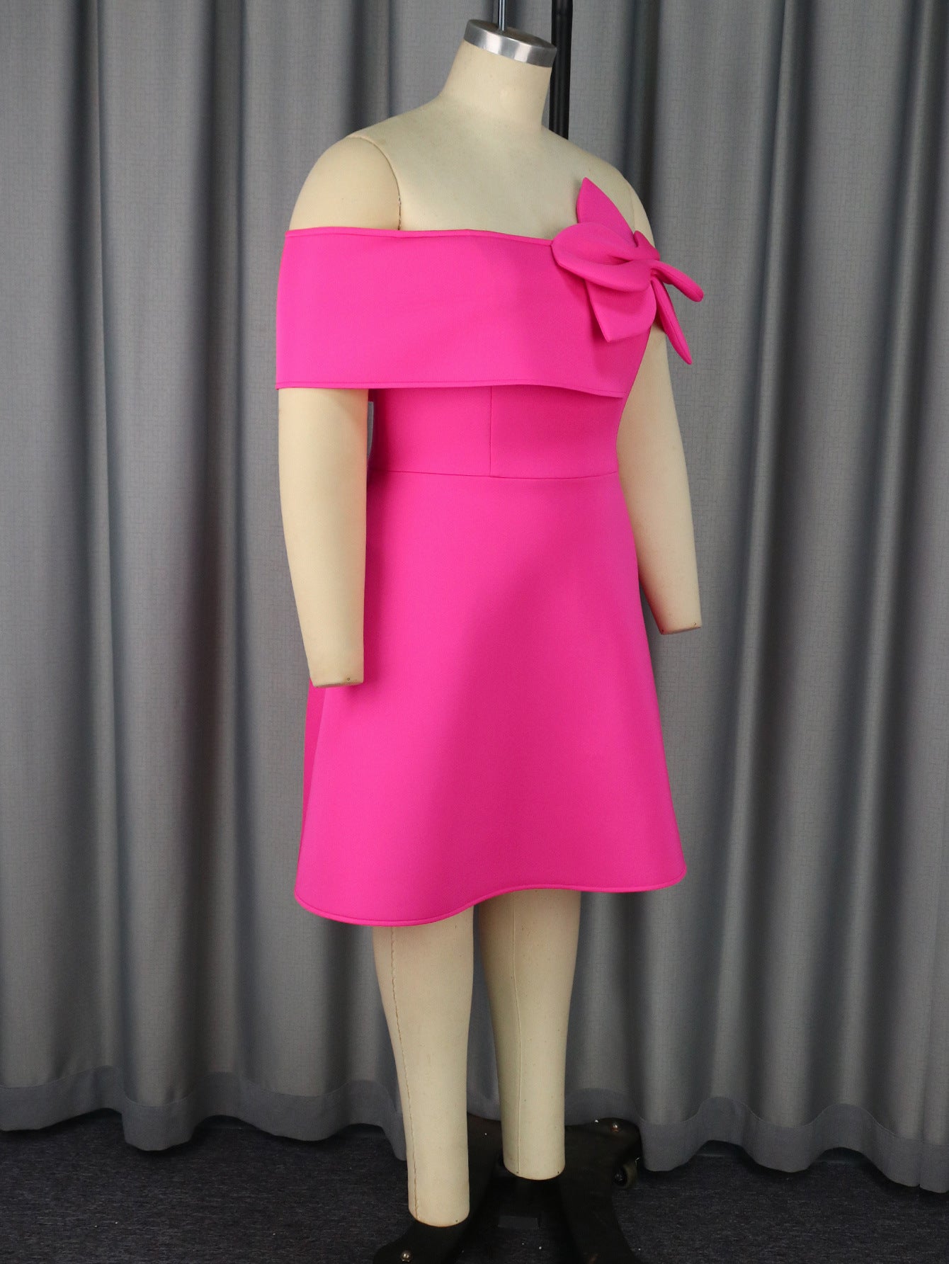 Off Shoulder A-Line Elegant Low Back Formal Party Dress 5