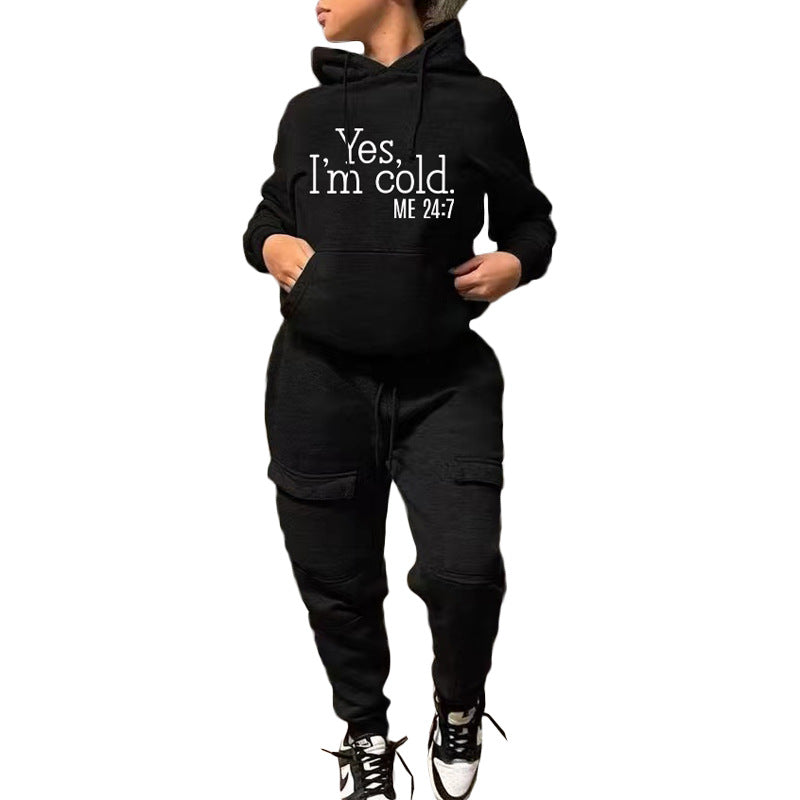 Women Casual Hoodies and Pant Two Piece 8