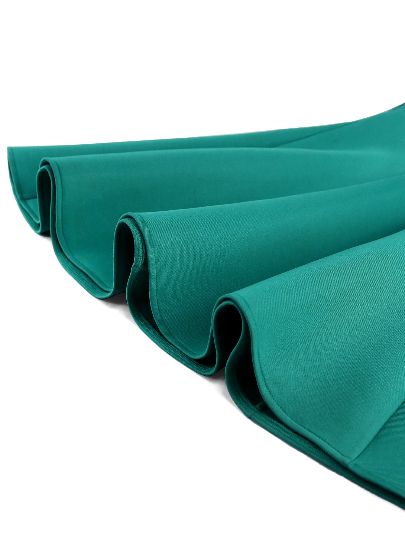 Plus Size Elegant Mesh Ruffle Fishtail Slim Waist Party Dress 7